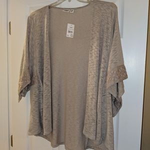 NWT women's plus size Burnout kimono jkt sz 22/24